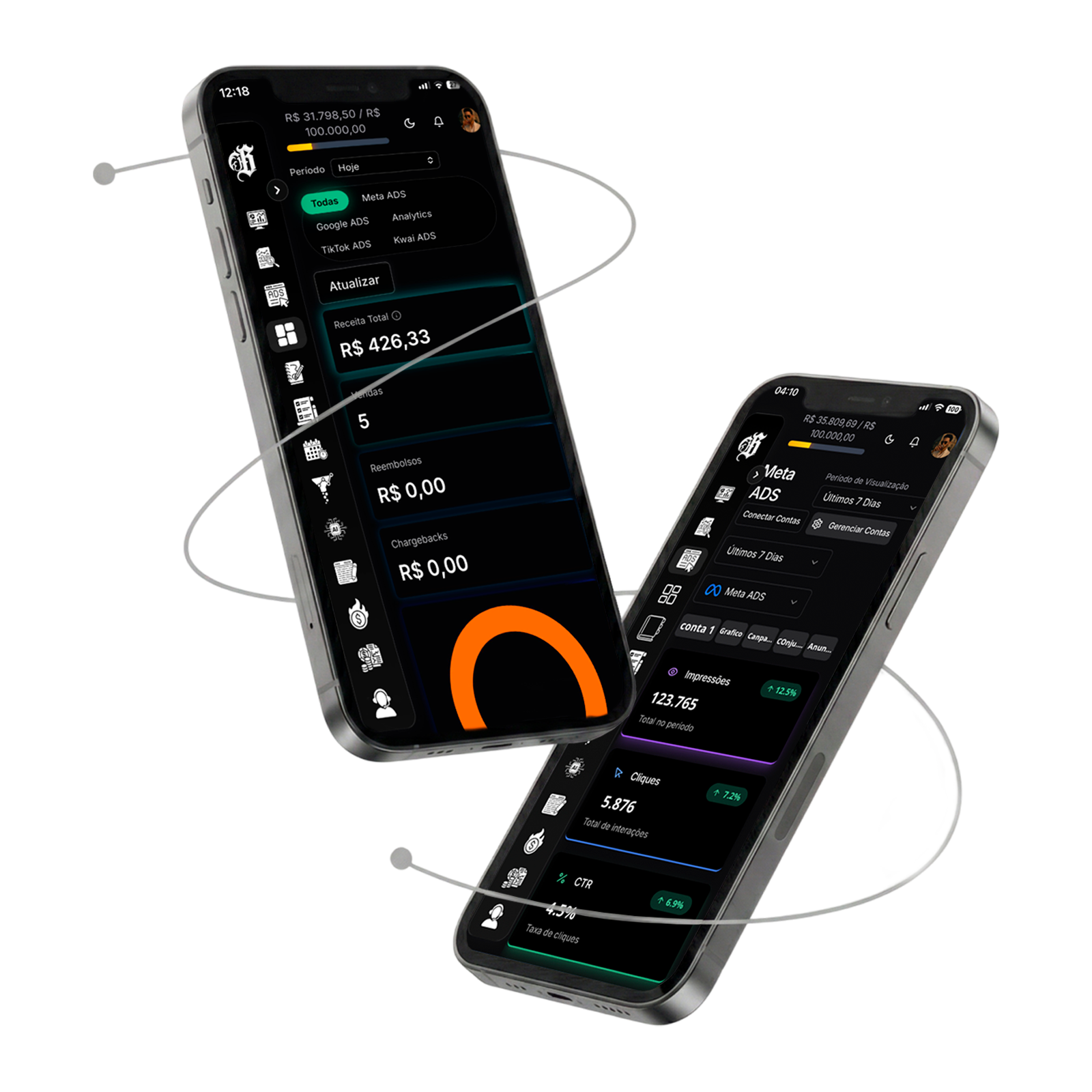 Dashboard PIX Mobile